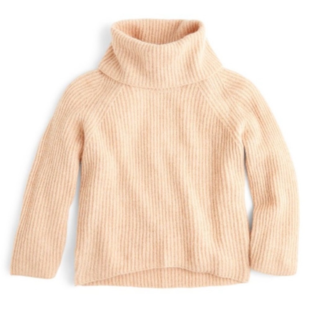 J.Crew Point Sur Ribbed Turtleneck Sweater
